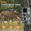 Trail Camera, 60MP Hunting Camera with WiFi, 32GB TF Card,
