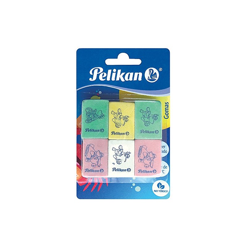 Pelikan Tarjeta 6 gomas