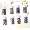 TOVINANNA Leopard Nail Art Stickers Decorative Transfer Foils for Creative