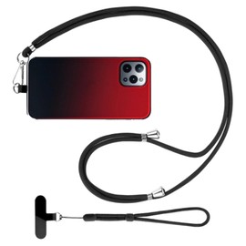 TRHDFW Cell Phone Lanyard, 1 Pcs Adjustable Neck Strap, 1 Pcs Wrist Strap, 2 Pcs Pads, Universal Crossbody, Multifunctional for Most Smartphones