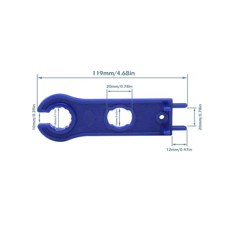 MC4 Key Set 2 Pack - Photovoltaic Plug Installation Tool