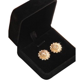 Rhinestone Hijab Magnets Strong Retro Hijab Pins for Women Circular Magnetic Buttons for Scarf Islamic Turban Niqab Muslim Accessories(2, White)