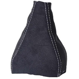 The Tuning-Shop Ltd Gear Stick Gaiter Black Alcantara with Grey Stitch for Saab 9-3 93 SS 2003