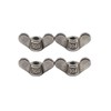 304 Stainless steel wing nut M12 hand twisted fasteners butterfly