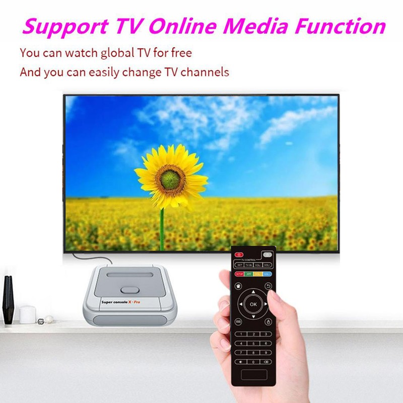 Wireless Retro Game Console Mini TV Video Game Player Portable