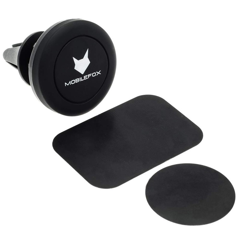 Mobilefox Universal Magnet Halterung Auto Handy KFZ Halter Smartphone Lüftung