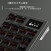 NLOFIN VIA Programmable Number Pad,USB Wired Macro Mechanical Numpad, 19-Key