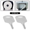 VGOL 5Pcs DK1100 Keys Brass Keys Replacement Paper Towel And