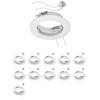 ledscom.de 12 Ceiling recessed Frames Fere recessed Frame White matt