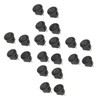 20Pcs 12V Round Rocker Switch LED Light 3 Pin 2