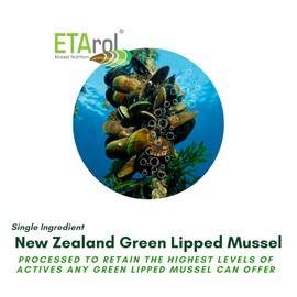 Bricker Labs Omega Cyclo - Mussel Joint Health Supplement, Premium New Zealand Green Lipped Mussel, Full Spectrum Omega Joint Supplements for Joint Health and Comfort, 90 Capsules