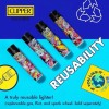 Clipper - Classic Large Reusable Lighter 48 Pack - Solid