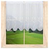 Modern Flower Dreams - Window Curtain Flower Fine Flower Embroidery