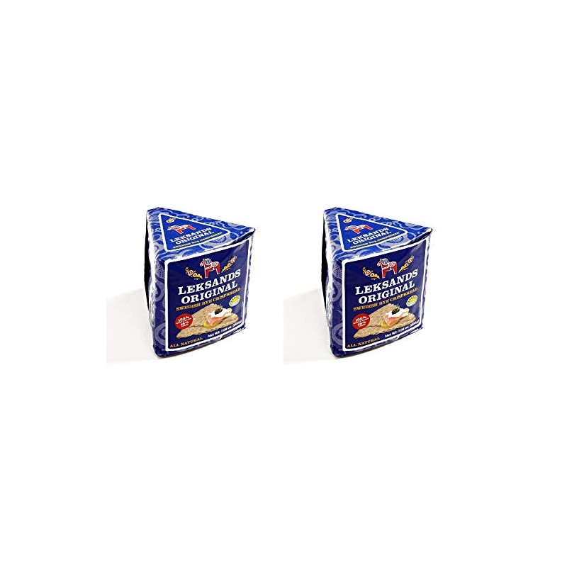 Leksands Original Triangle Crispbread 7.05 oz each (3 Items Per