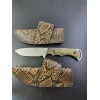 ESEE 3 / RC 3 CROSS DRAW SHEATH KNIFE PYTHON