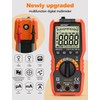 Digital Multimeter, 6000 Counts Auto Range, Accurately Measure AC/DC Voltage,