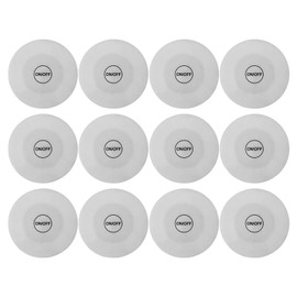 Tefola Posavasos LED,12PCS Posavasos Iluminados Luces de Botella Luces Estroboscópicas Posavasos de Vino Adecuado para Fiestas, Bodas, Bares (Multicolor)