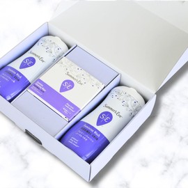 PILLBOX Delicate Zone Care, Gift Box Set, Summer Eve, Daily Balance, Wash, Cleansing Wipe, Delicate Zone, Scent Care, Soap, Scent Care, Sheet, Delicate Care, Perfect for Moms, Maternity, Pregnancy