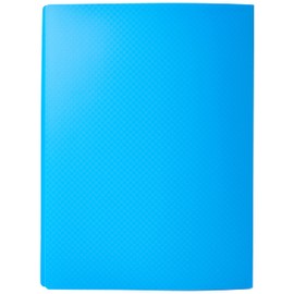 Exacompta - Ref 8512E - Soft PP Display Book - Suitable for A4 Documents, Made from Polypropylene, Lightweight, 10 Pockets, 20 Viewing Pages - Blue Cover