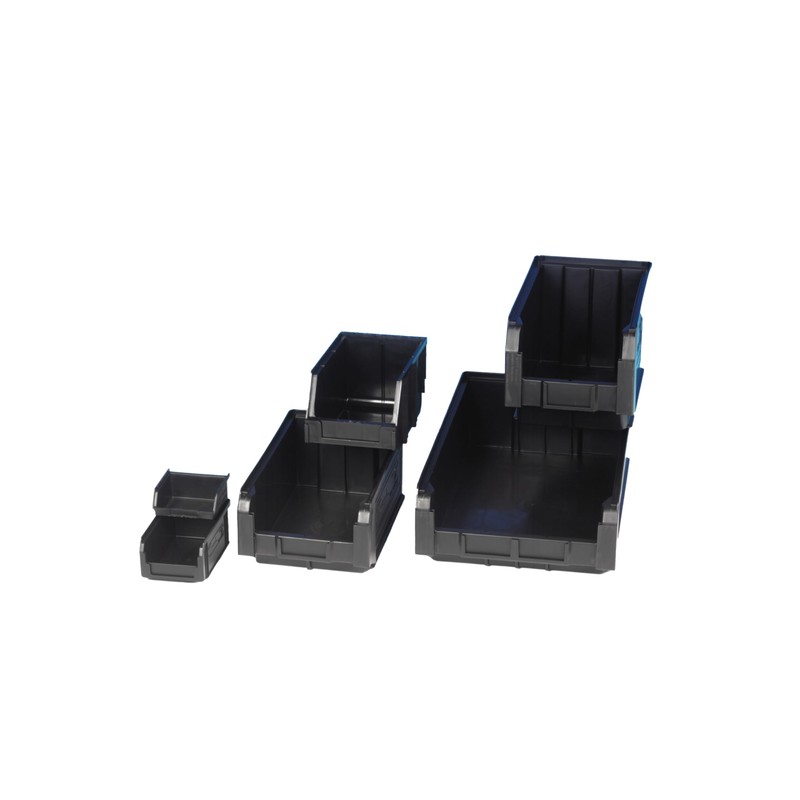 Kill Stat ESD Black Conductive Storage Racking Box Size 160