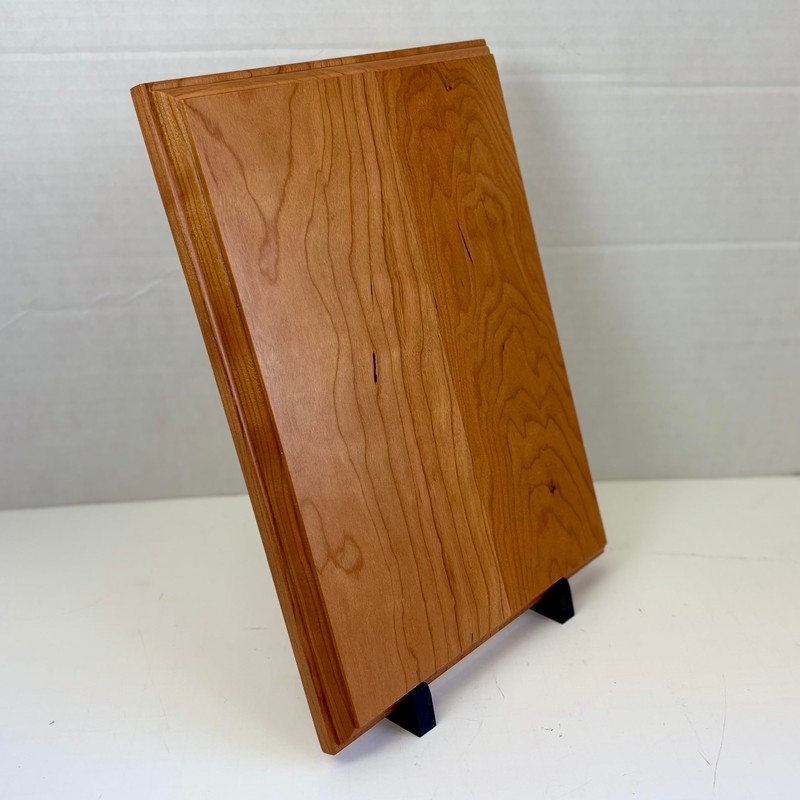 Genuine Cherry Wood Plaque Base – Premium 100% Real Cherry,