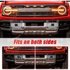 Front License Plate Holder Mount Compatible with 2021-2025 Ford Bronco