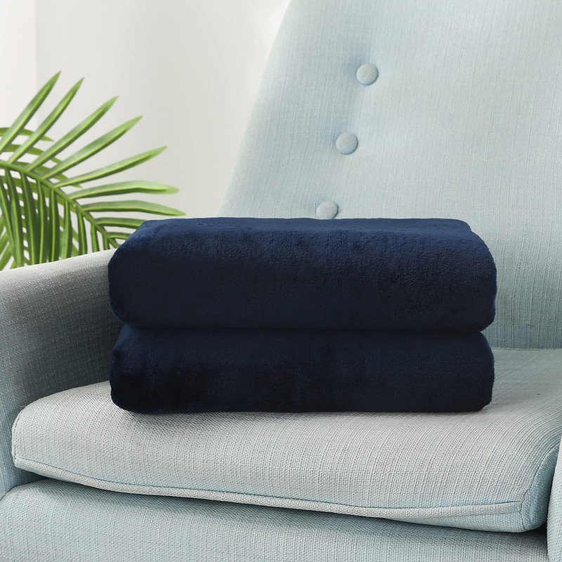 TASTHROW Cuddly Blanket, Soft Fleece Blanket, Sofa Throw, Soft and