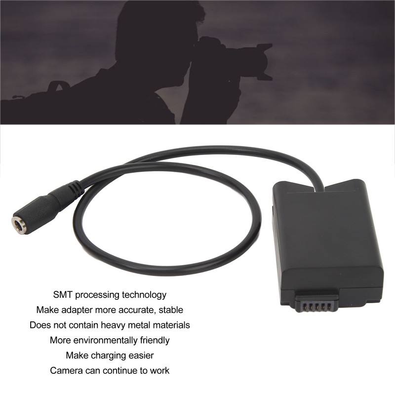 Camera Dummy Battery Pack USB C Digital External Power Fully