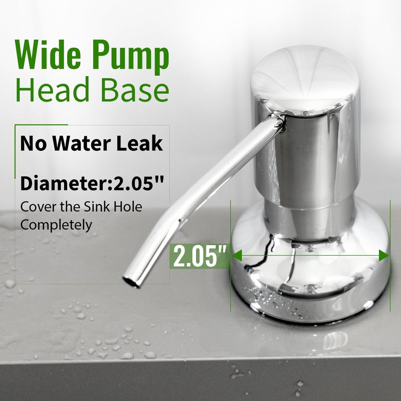 Soap Dispenser for Kitchen Sink, Kitchen Sink Soap Dispenser with