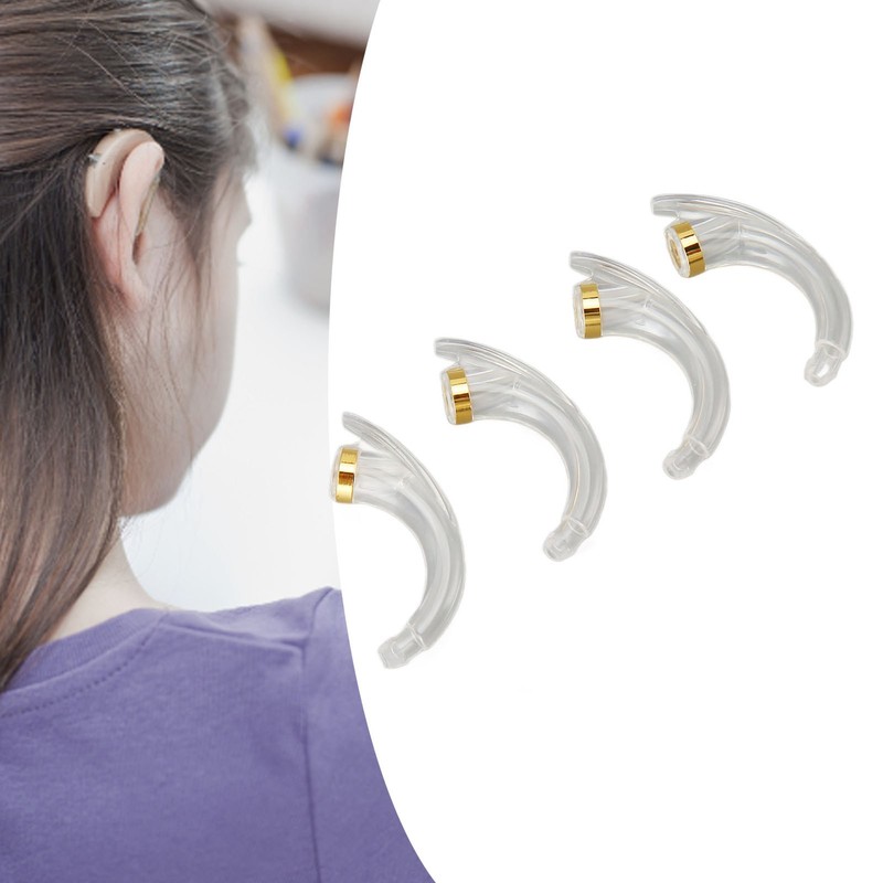 20pcs Replacement Ear Hook Prevents Howling Hearing Tool Parts Accessory