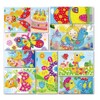 WANLIAN Pack of 10 Sticky Mosaic Set Stickers for Children