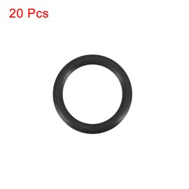 uxcell Nitrile Rubber O-Rings 14mm OD 10mm ID 2mm Width, Metric Sealing Gasket for Automotive Machine Plumbing, Pack of 20