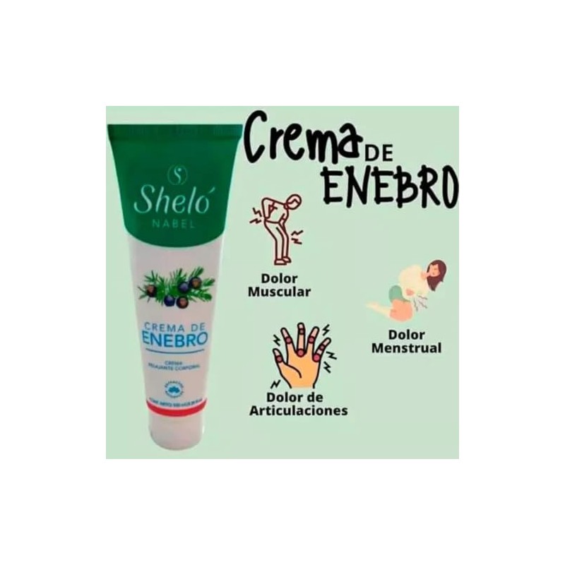 Pack 2pz Crema De Enebro Relajante Corporal Deportistas Anti Colicos