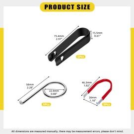 Mardatt 15 Stück Wheel Lug Cap Cover Removal Tool, Radschrauben Kappen Werkzeug, Kappenabzieher, RadschraubenKappen Werkzeug, Radmutterkappen Abzieher, Radschraubenkappen Abzieher Für Mutterdeckel