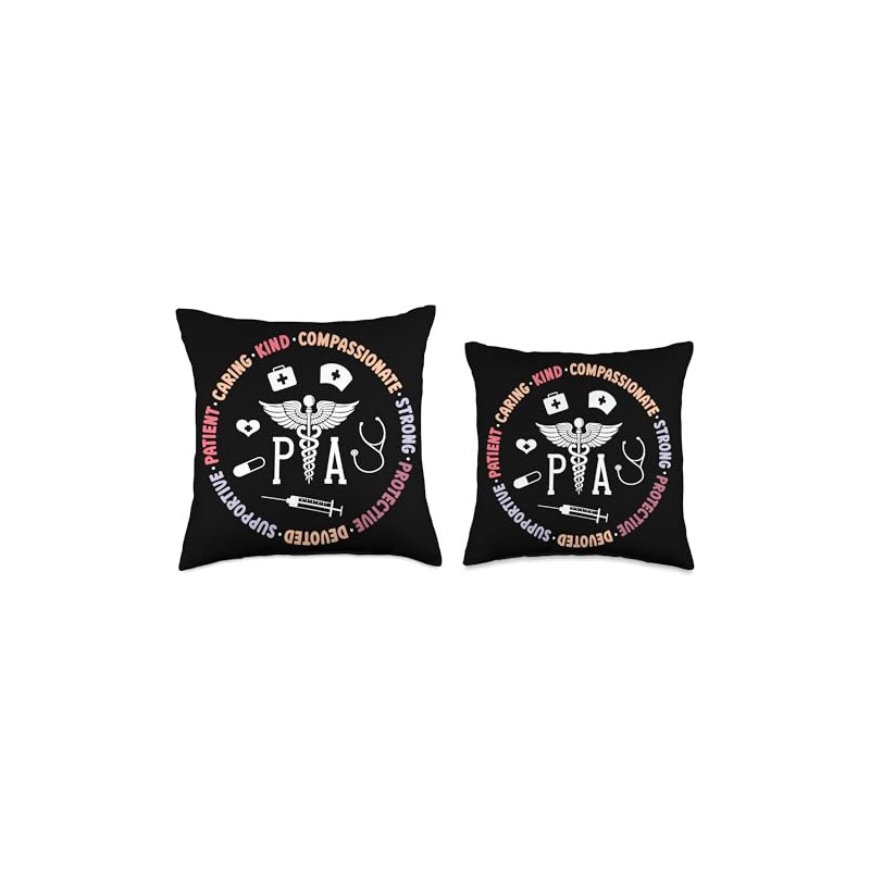 PA Appreciation Circle Physician Assistant Throw Pillow