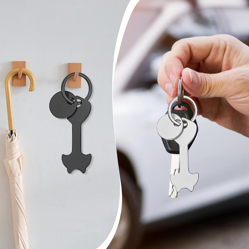 Asheyya 4 Set Trolley Key Release Tool, Stainless Steel Removable