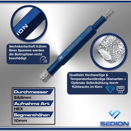 Sedion tile drill.