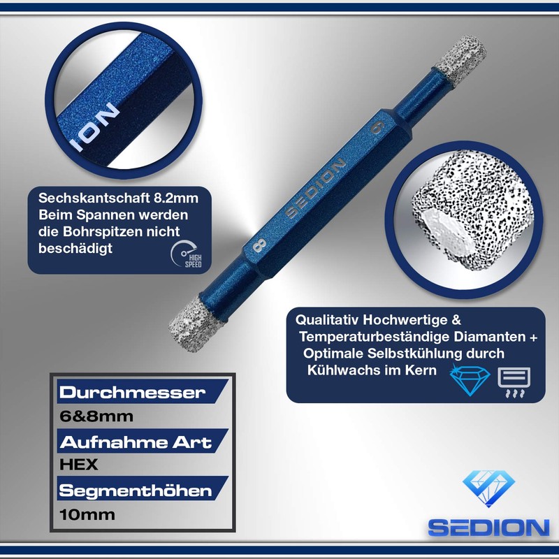 Sedion tile drill.
