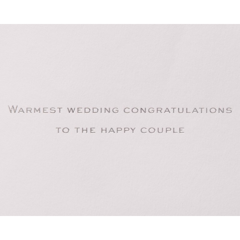 Papyrus Wedding Card (Warmest Wedding Congratulations)