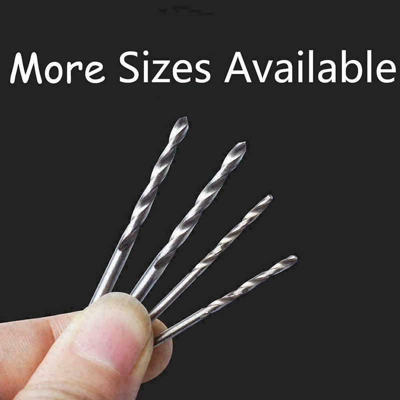 20 Pcs 1.9 mm HSS Micro Twist Drill Bit, Mini