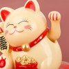 LIFKOME Maneki Neko Head Swing Doll Hand Waving Car Dashboard
