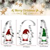 Orapink 3 Pieces Gnome Cookie Cutters Set for Baking Stainless