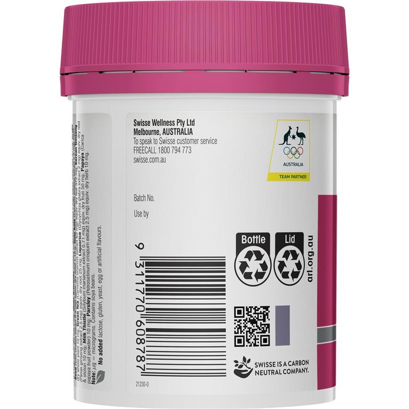 Swisse Women's Ultivite Multivitamin 120 Tablets
