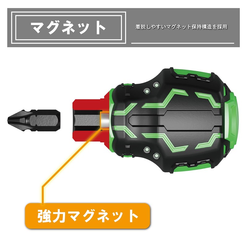 ENGINEER Engineer STUBBY Drive & Hex Ultra Short DZ-92