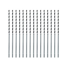 SALI 15pcs 7/32" Brad Point Wood Drill Bit Set for Hardwood, Plywood, Plastic; Carbon Steel, Titanium; 11" Long; Drill Bits