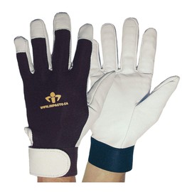 Anti-Vibration Gloves, M, Black/White, PR