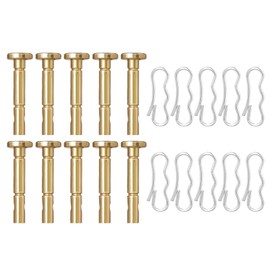 Replacement Shear Pin Kit 738-04124A for MTD Cad Snowblower - Shear Pins & Cotter Pins 714-04040 Compatible with Troy Bilt Craftsman 2-Stage 3-Stage Snow Blower, Snow Thrower, Lawn Tractor, 10 Set