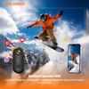 Chujianxi Mini Action Cam WiFi, Indossabile Body Cam1080P, Subacquea