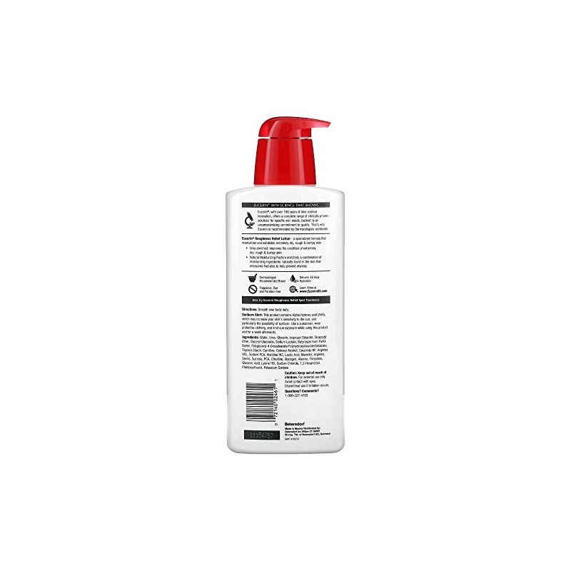 Eucerin Roughness Relief Lotion, 16.9 Fluid Ounce