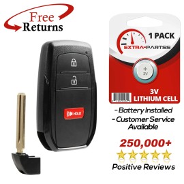 Extra-Partss For 2023 2024 2025 Toyota Sequoia Keyless Entry Remote Smart Key Fob 4 button